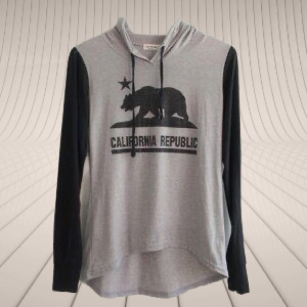 Sweet Gisele New York “California Republic” Embellished Hoodie